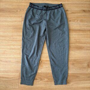 Under Armour Athletic High Rise Featherweight Fleece Crop Pants NWT Size S